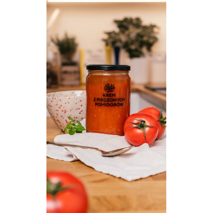Krem z pieczonych pomidorów